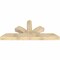Ekena Millwork Richland Rough Sawn Timber Gable Bracket, Douglas Fir, 72"W x 30"H x 6"D x 6"F, 10/12 Pitch GBW072X30X0606RIC00RDF - alternate 4